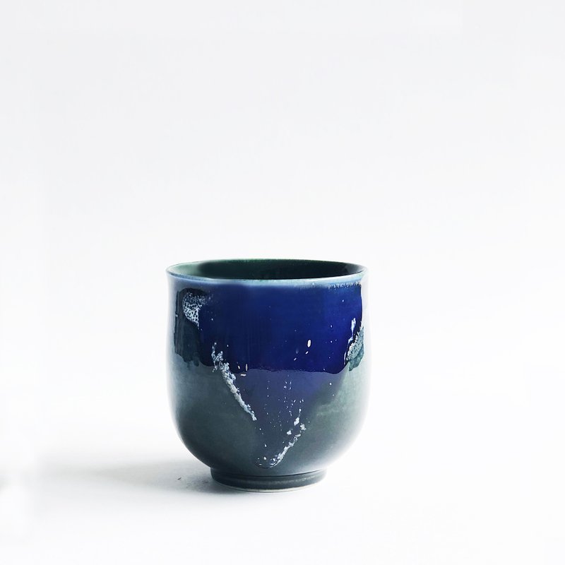 窑变釉手作陶瓷茶杯单杯－亮紫色 - 茶具/茶杯 - 瓷 紫色