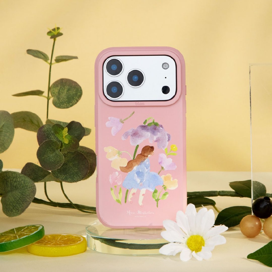 Meow illustration 花丛里的悄悄话峡谷强悍 MagSafe iPhone 手机壳 - 手机壳/手机套 - 塑料 多色