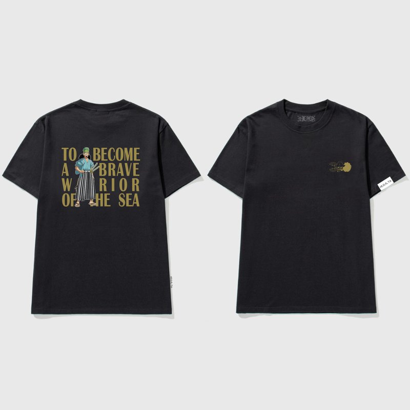 【ONE PIECE】海贼王官方授权周边产品 重磅圆领T恤 和之国T恤 - 男装上衣/T 恤 - 棉．麻 多色