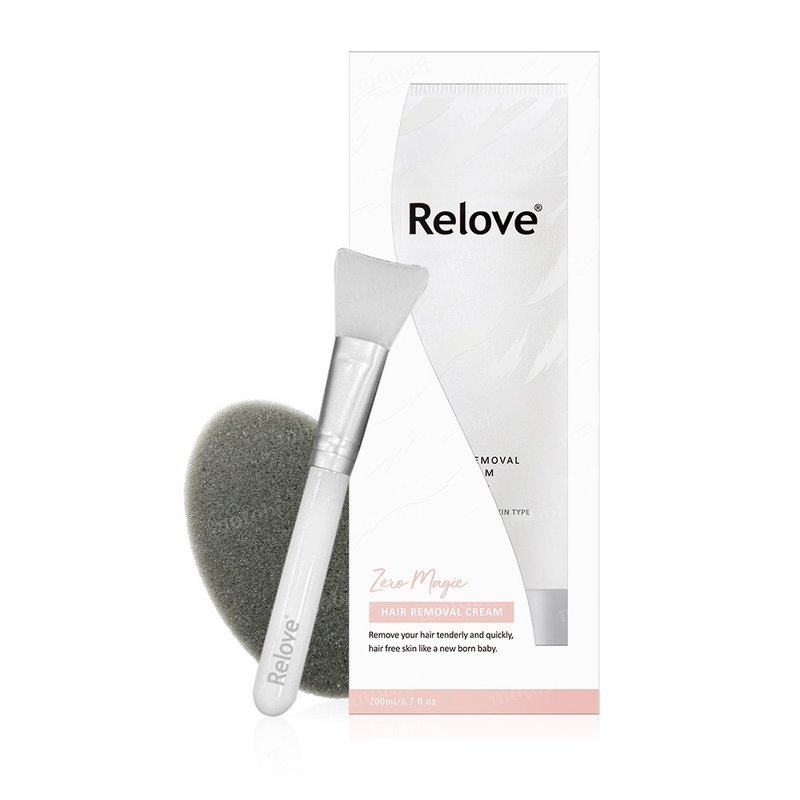 Relove 瞬净 Ku溜零毛发霜200ml 加大增量版 (盒内附硅胶刷&海绵) - 其他 - 其他材质 