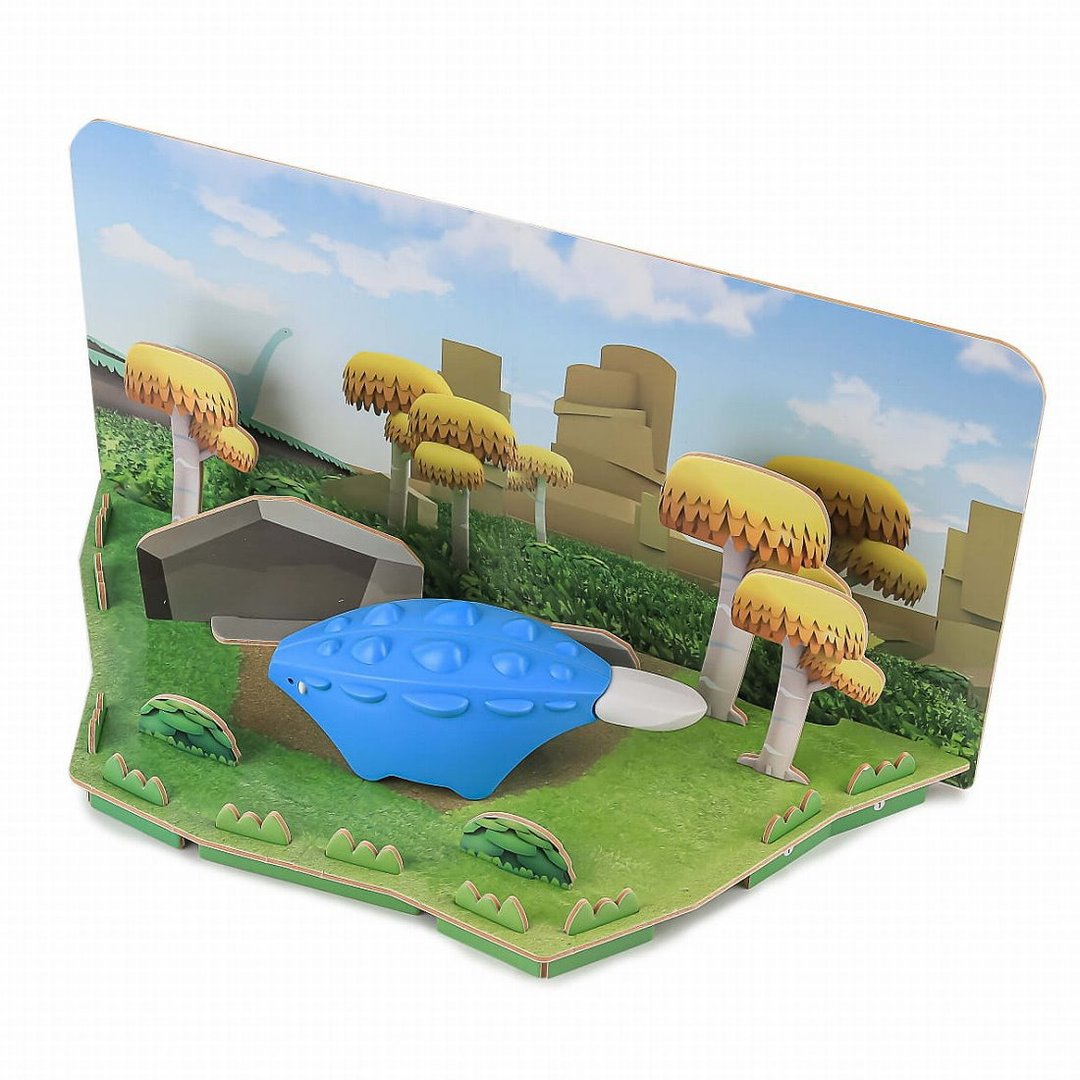 Halftoys Dino 甲龙 STEAM教育玩具 - 摆饰 - 塑料 蓝色