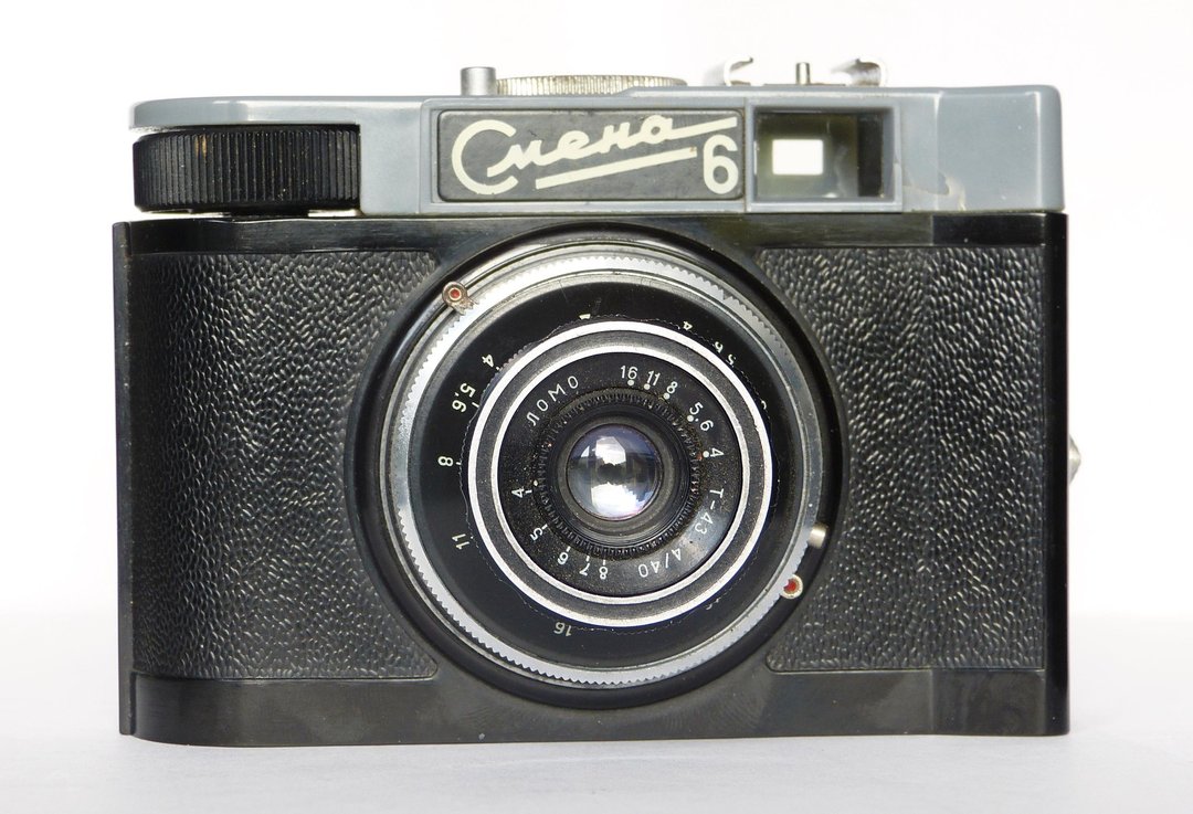 Smena-6 苏联定焦 35 毫米胶片相机 LOMO 镜头 T-43 4/40 - 相机 - 其他材质 灰色