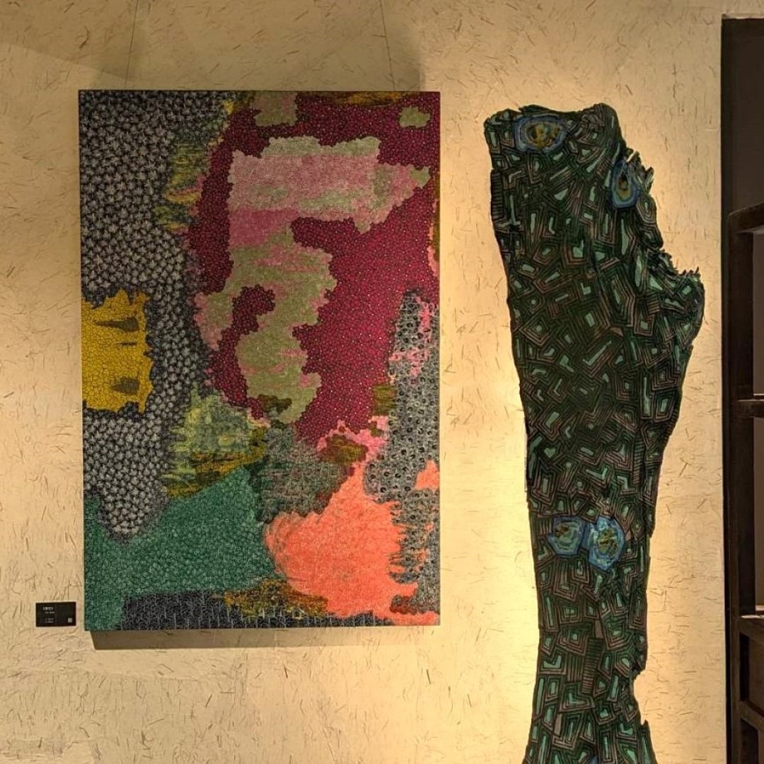 【仅此一件】繁花· 手绘版画 Original Art Painting - 海报/装饰画/版画 - 其他材质 多色
