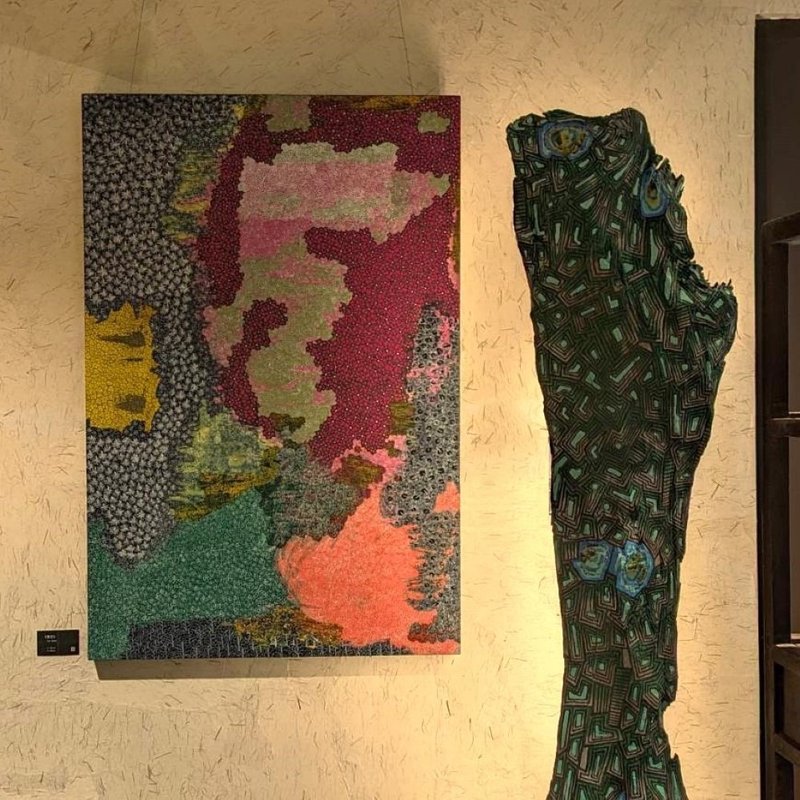 【仅此一件】繁花· 手绘版画 Original Art Painting - 海报/装饰画/版画 - 其他材质 多色
