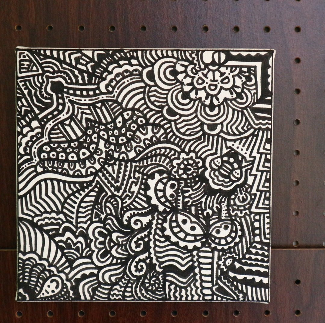 【画话‧河童画】图腾 编号NO.13 - 画框/相框 - 颜料 黑色