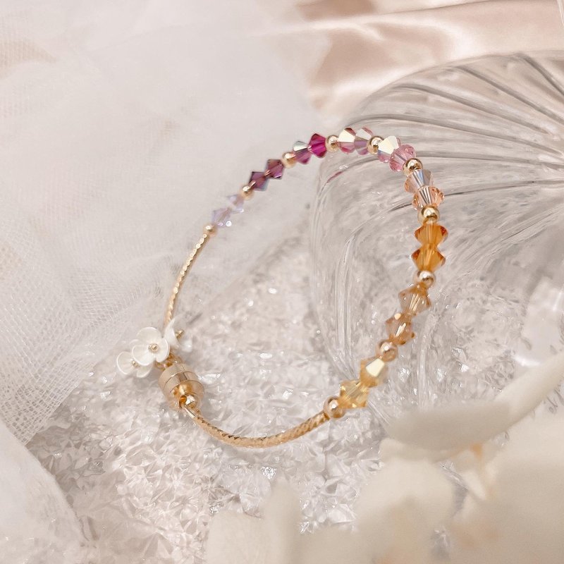 swarovski 糖果色系手链 - 手链/手环 - 水晶 多色
