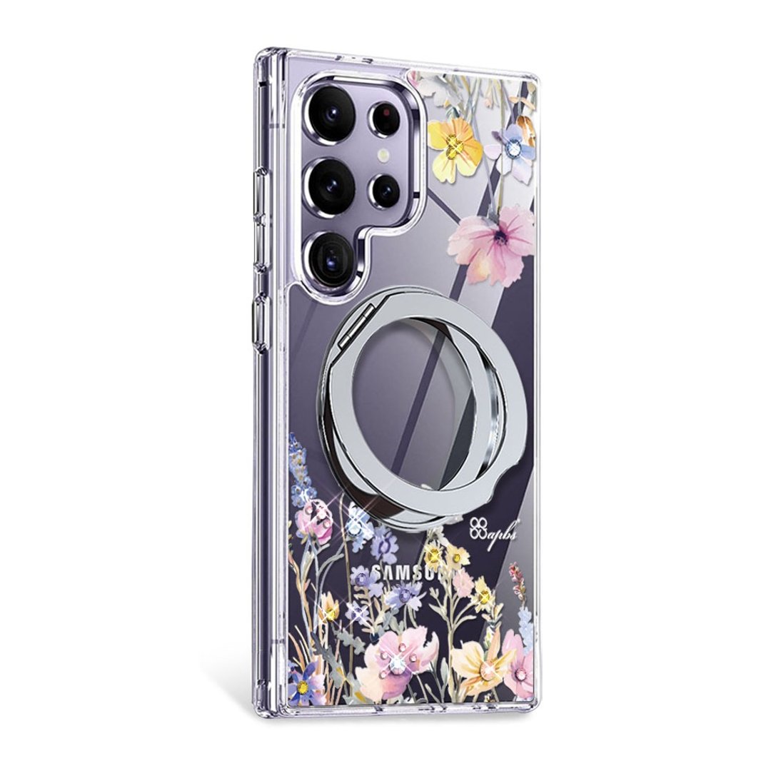 apbs Samsung S26/S25/A56系列 军规 360 旋转磁吸立架钻壳 - 十里春 - 手机壳/手机套 - 其他材质 多色
