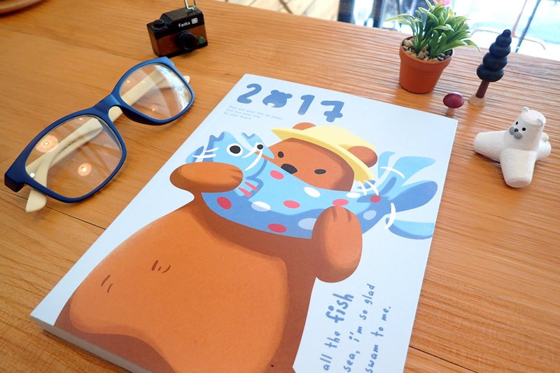 迪梦奇 2017 发现新农历 - 丰收 - 笔记本/手帐 - 纸 蓝色