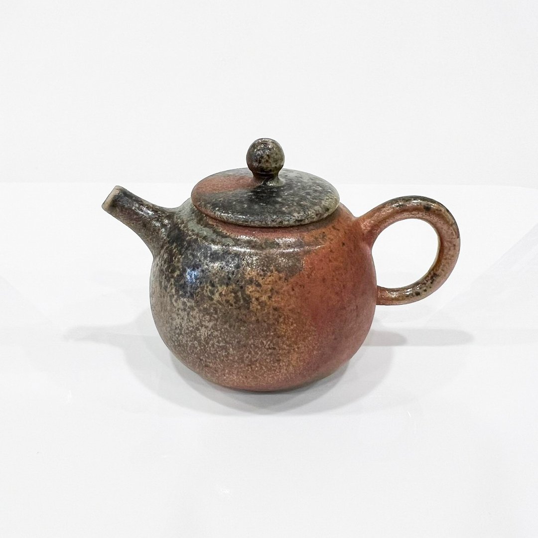 柴烧壶 - 茶具/茶杯 - 陶 橘色