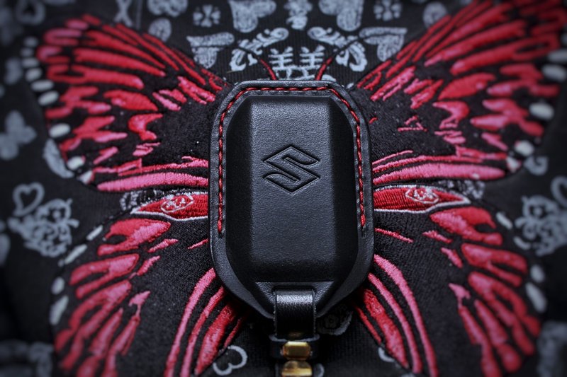 【现货版】铃木 SUZUKI Swift  jimny lgnis 汽车钥匙包 钥匙皮套 - 钥匙链/钥匙包 - 真皮 黑色