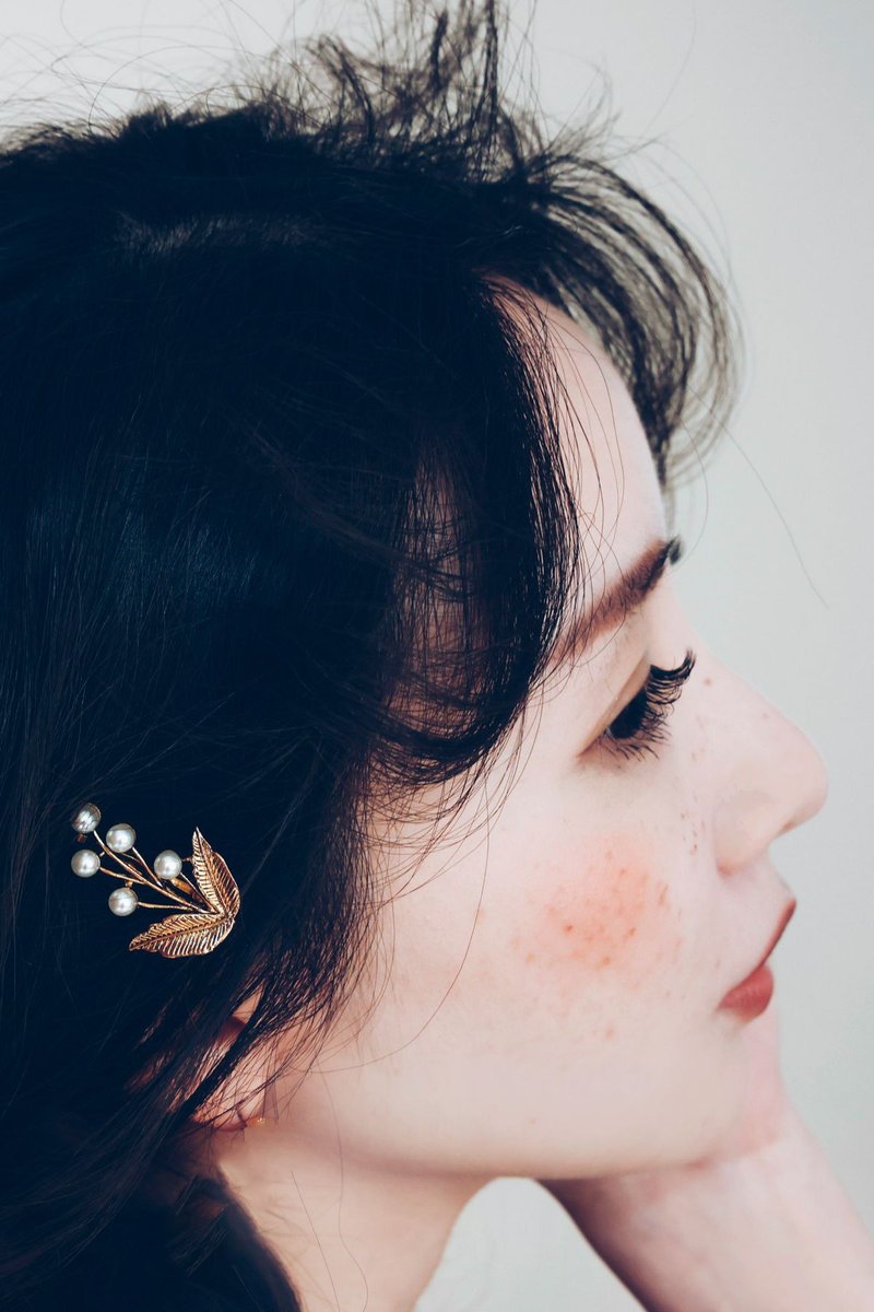 COR-DATE / 珍珠果实发饰 - 发饰 - 其他材质 