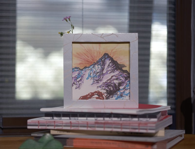 【一方窗景系列】朱振南美术馆典藏画卡相框组 - 卡片/明信片 - 纸 