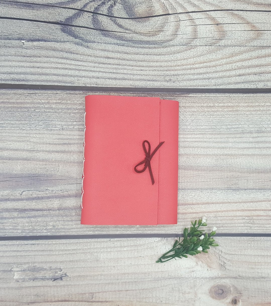 Tribal Stitching Journal - Imperial Red - 笔记本/手帐 - 人造皮革 