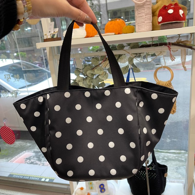 普普风。散步包/气球包/蝙蝠包。手提袋/便当袋/购物袋 - 手提包/手提袋 - 聚酯纤维 