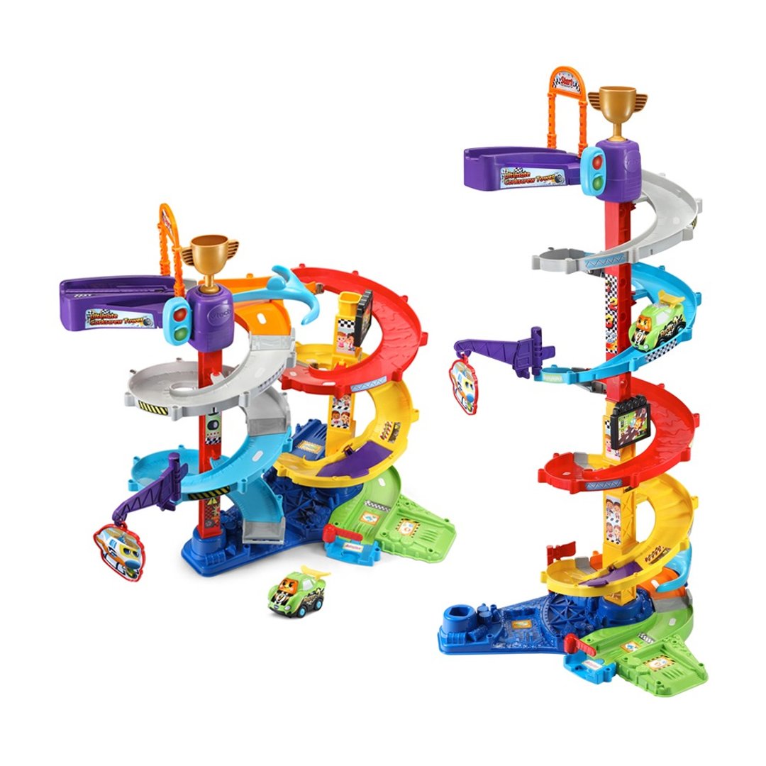 Vtech　嘟嘟车系列-飙速赛车轨道组 - 玩具/玩偶 - 塑料 