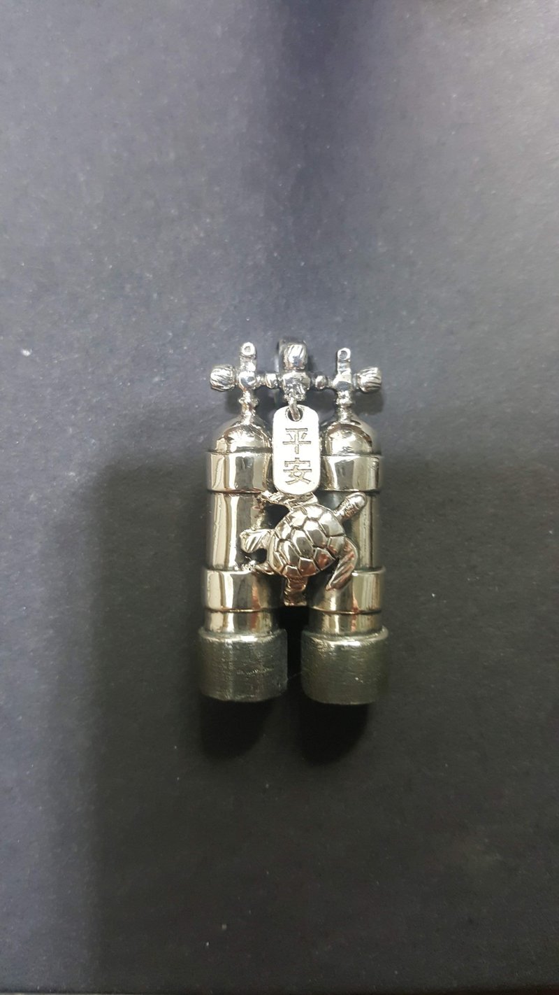 925纯银手作 平安归来项链 - 项链 - 银 