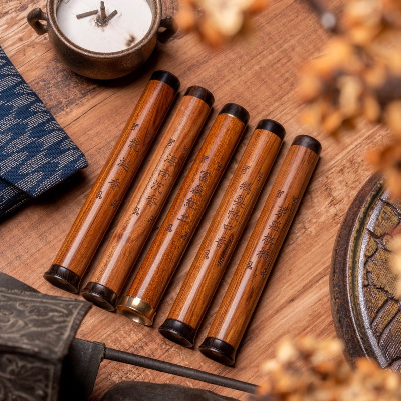 永德堂 - 香典  天地之作 手作香 - 香薰/精油/线香 - 木头 咖啡色