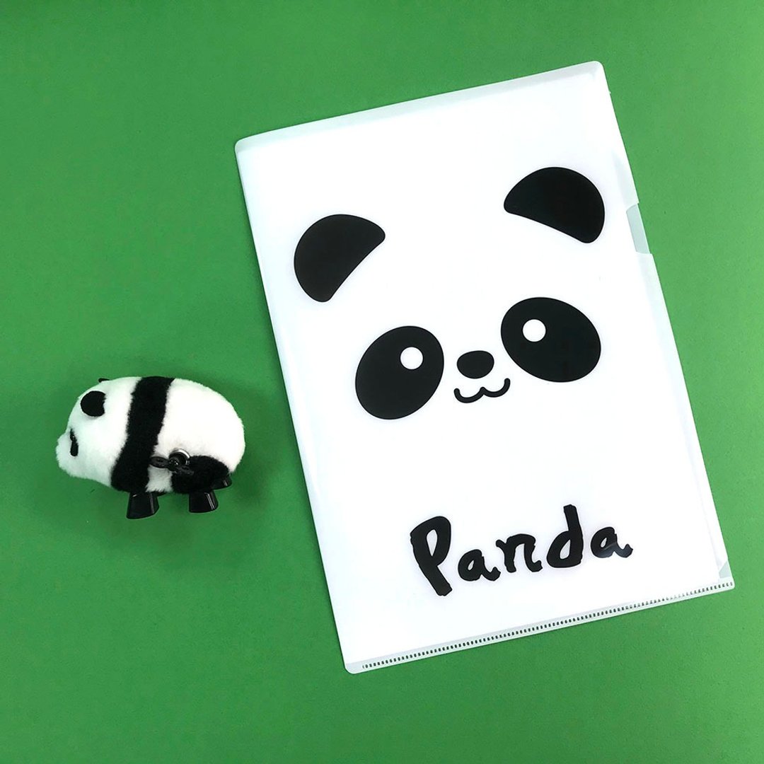 Panda L型资料夹 - 文件夹/资料夹 - 塑料 白色