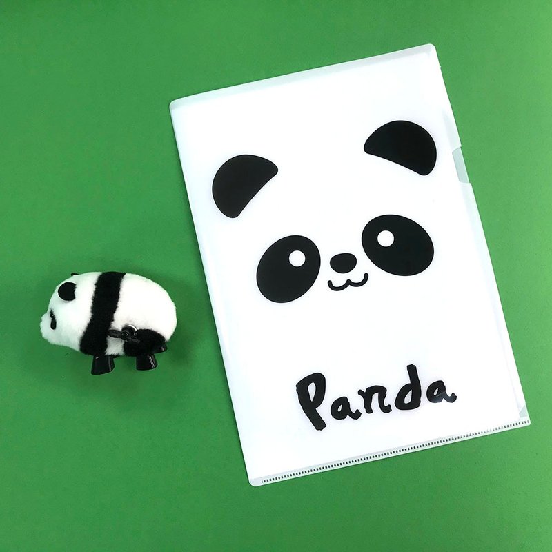 Panda L型资料夹 - 文件夹/资料夹 - 塑料 白色