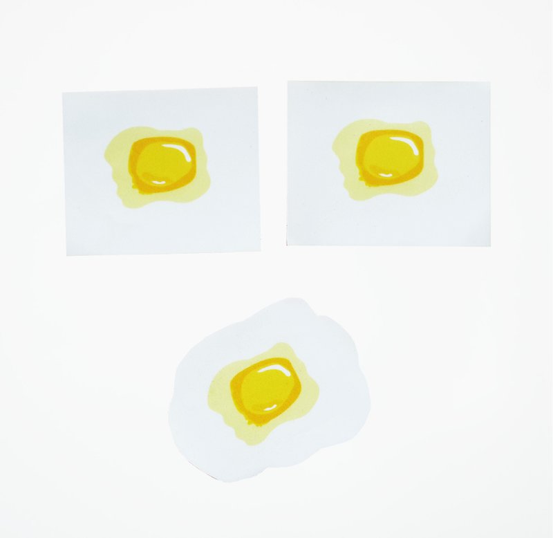 ( 荷包蛋 ) Li-good - 防水贴纸、行李箱贴纸 NO.41 - 贴纸 - 塑料 
