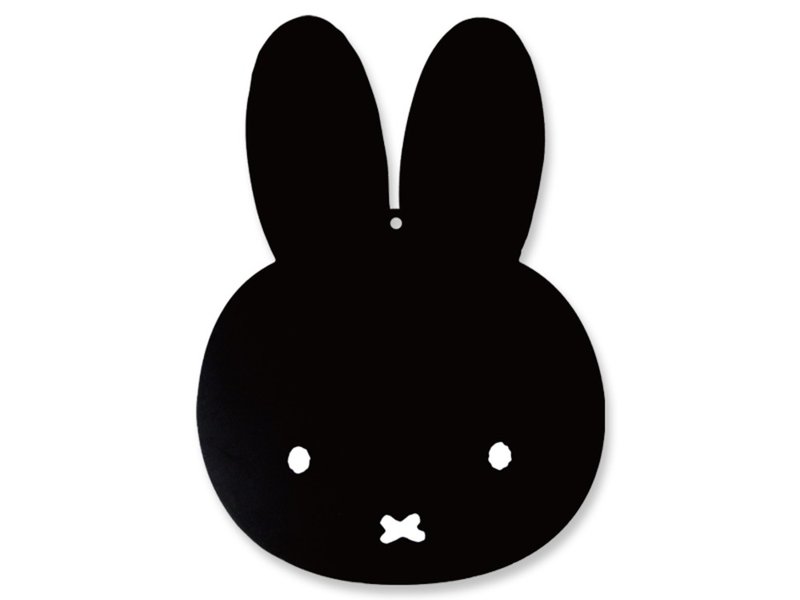 Miffy 米飞儿黑板 55厘米 - 海报/装饰画/版画 - 木头 黑色