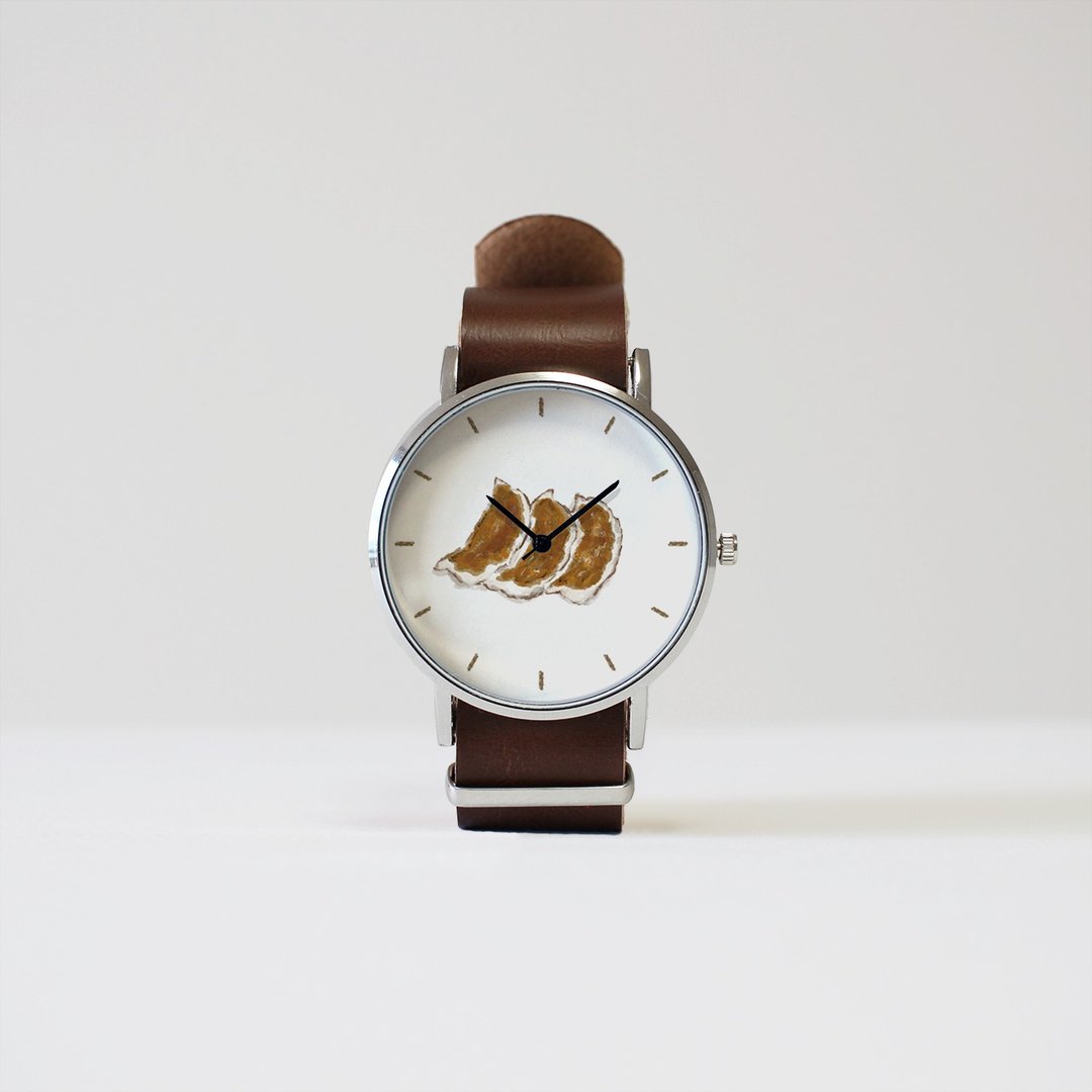 Gyoza watch - 女表 - 其他金属 咖啡色