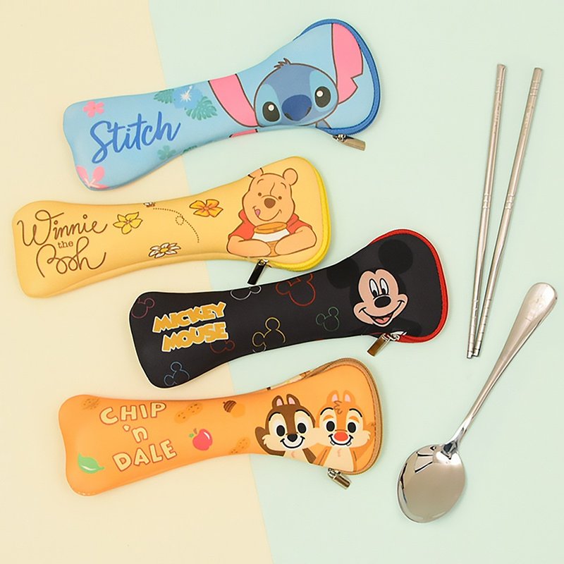 迪士尼 Disney 轻便餐具两件组 餐具组 环保餐具 携带式餐具 - 餐刀/叉/匙组合 - 其他材质 