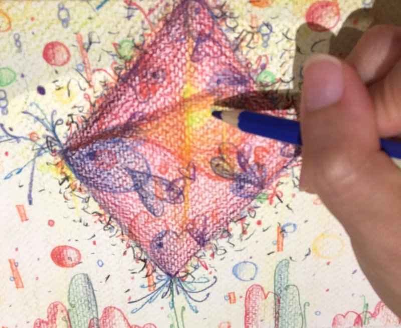 颂之艺|Gloria Patri Gallery|在线启发性心灵绘画体验班 - 插画/绘画/写字 - 纸 