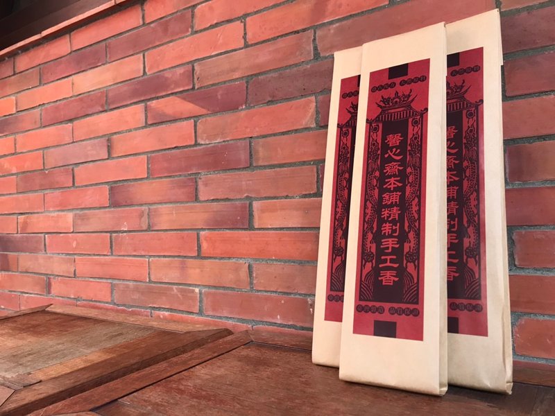 馨心斋 香 拜拜香 琉璃汉方药香 手工 尺六香 中药香 贡香 300g - 香薰/精油/线香 - 木头 