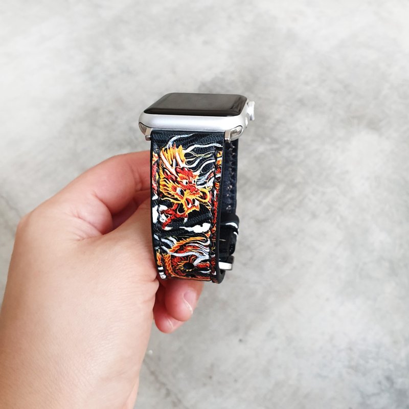 Apple Watch皮革表带38毫米42毫米40毫米44毫米 - 表带 - 真皮 多色