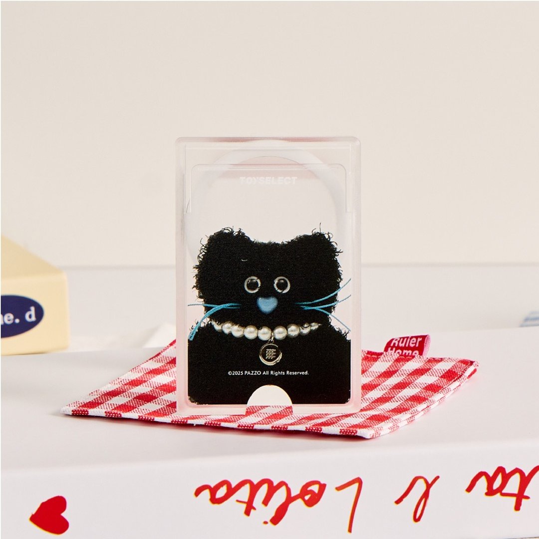 PARIS PETS ELLIE黑猫猫MagSafe磁吸卡片夹 - 手机配件 - 塑料 多色