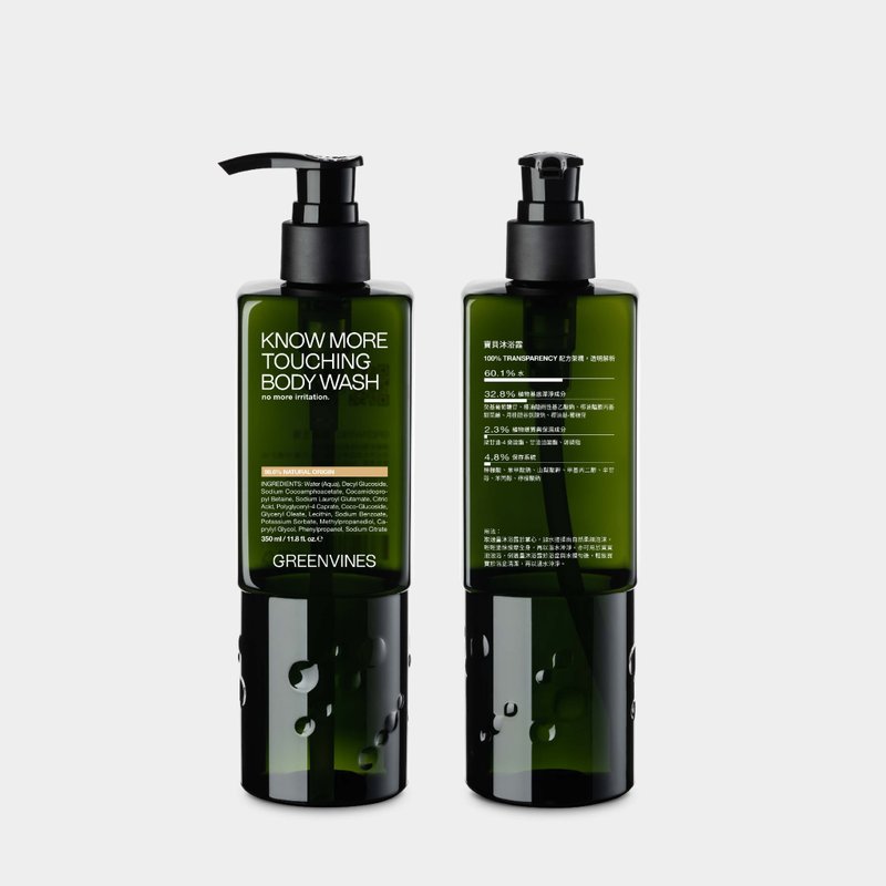 敏弱肌【绿藤生机】宝贝TOUCHING沐浴露 250ml 无调香温和清洁 - 沐浴用品 - 其他材质 白色