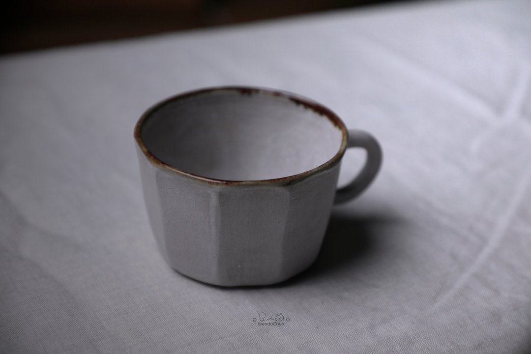 春郎陶-多边形马克杯250ml - 咖啡杯/马克杯 - 陶 