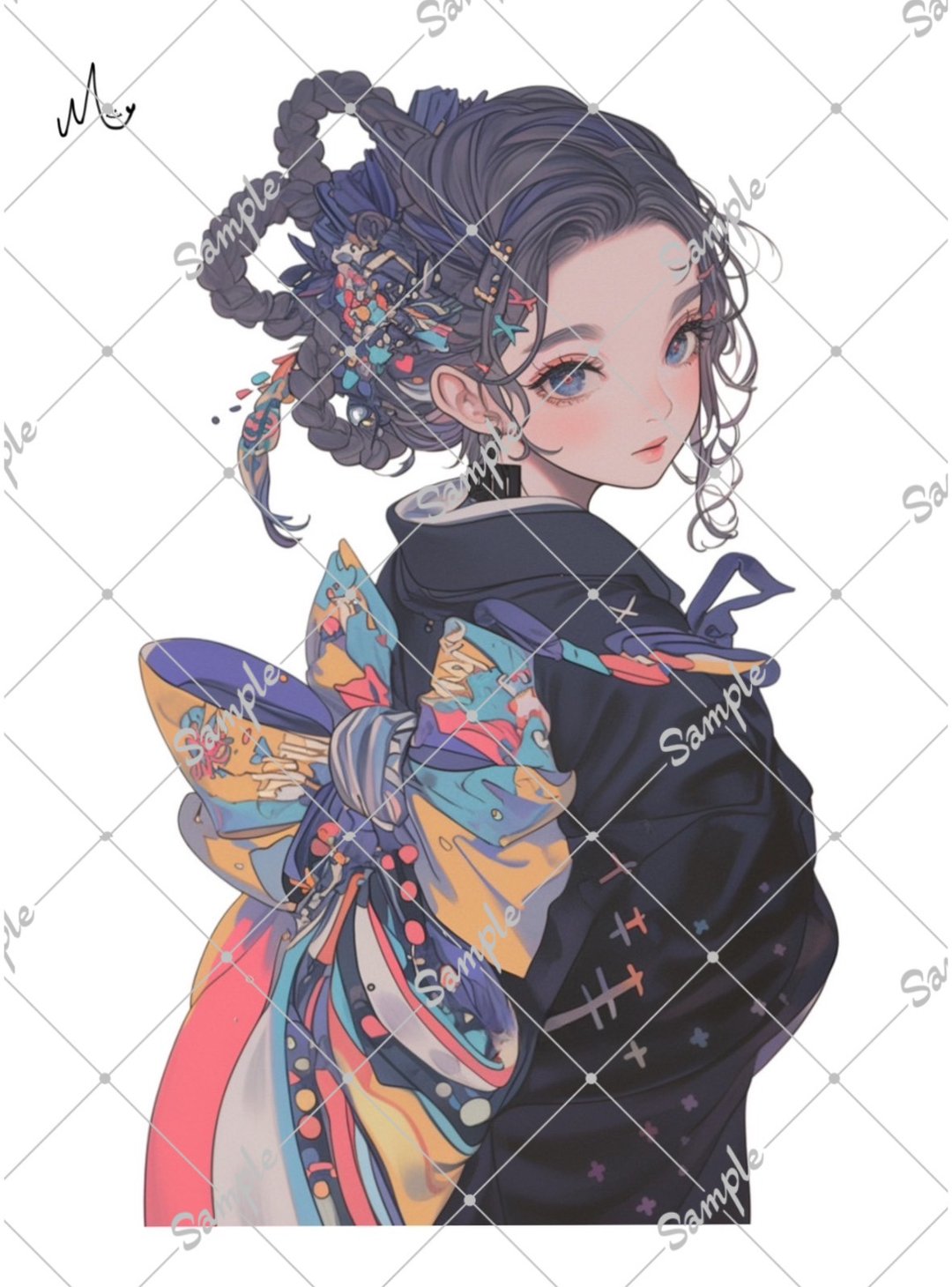 原创人物贴纸 - 贴纸 - 纸 