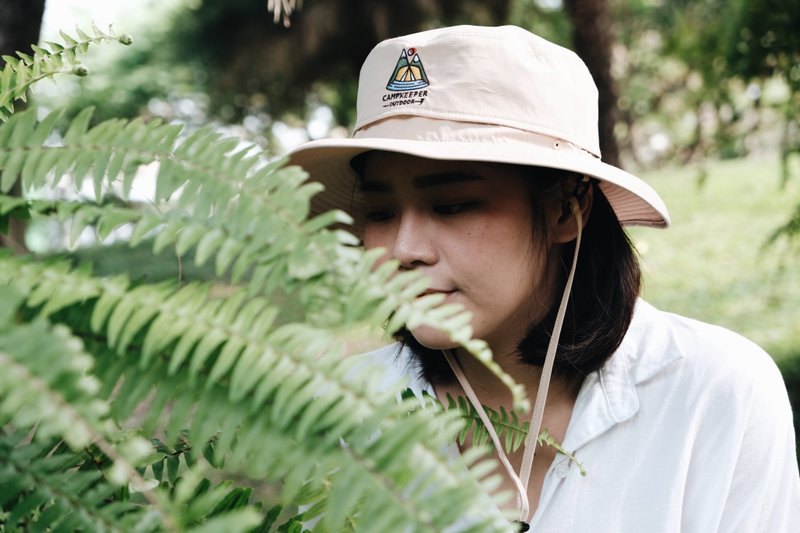 CAMPKEEPER ELEMENT 经典逐露帽 - 卡其 - 帽子 - 聚酯纤维 卡其色