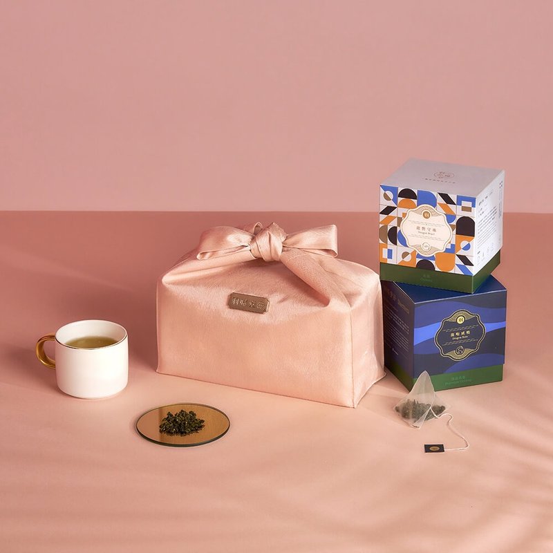 【早鸟优惠】春节织屿茶叶礼盒-国际得奖摘星台湾国宾茶包礼盒 - 茶 - 新鲜食材 红色