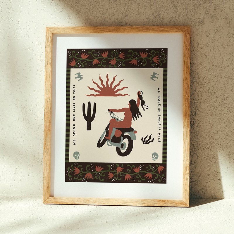 Youth Gone Wild 撒野的青春 - 印刷画/海报 - 海报/装饰画/版画 - 纸 黑色