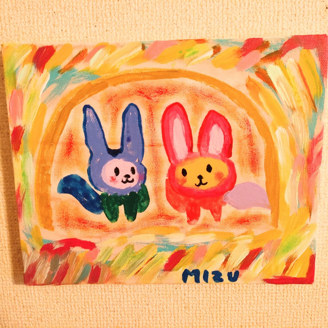 painting, one-of-a-kind, good friend - 海报/装饰画/版画 - 其他材质 