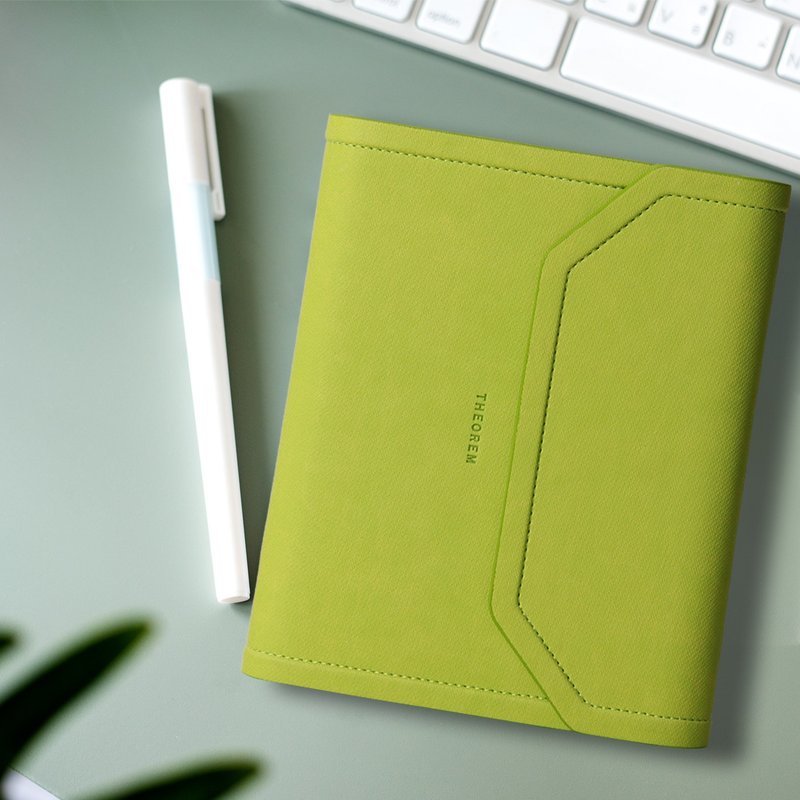 Diary Planner 2021 Graph a6 - 笔记本/手帐 - 人造皮革 绿色