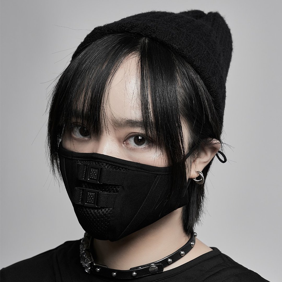 赛博庞克术士机能口罩 - 口罩 - 其他材质 黑色