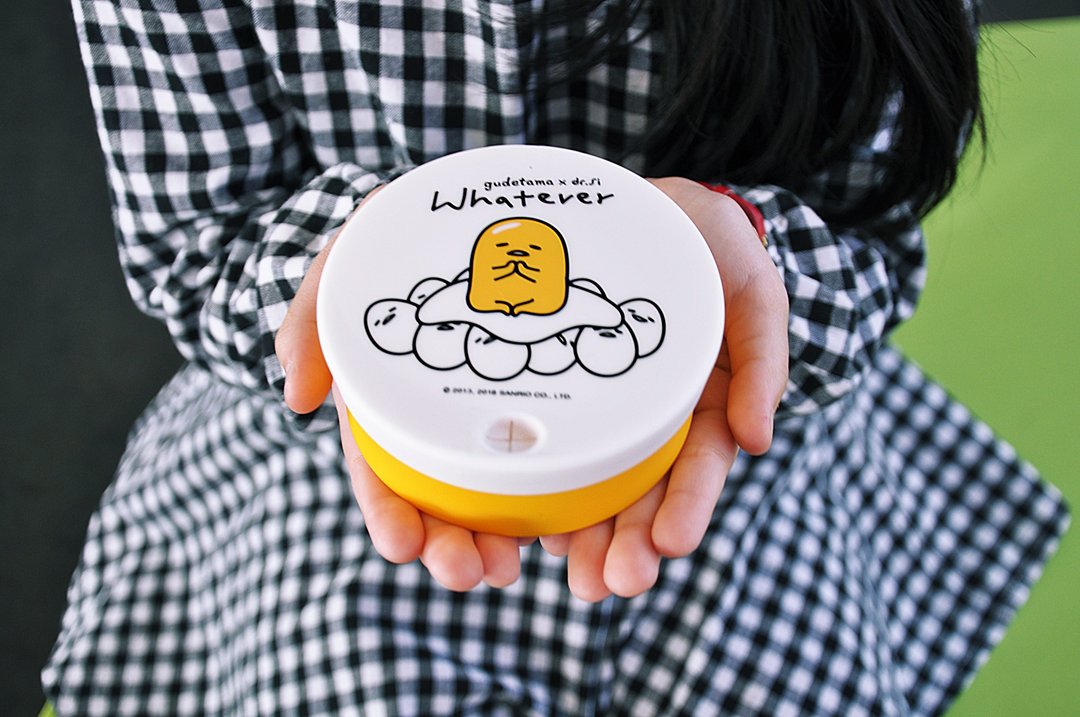 【蛋黄哥gudetama 450ml巧力杯】可折叠硅胶 环保杯 随行杯 咖啡 - 其他杯子 - 硅胶 黄色