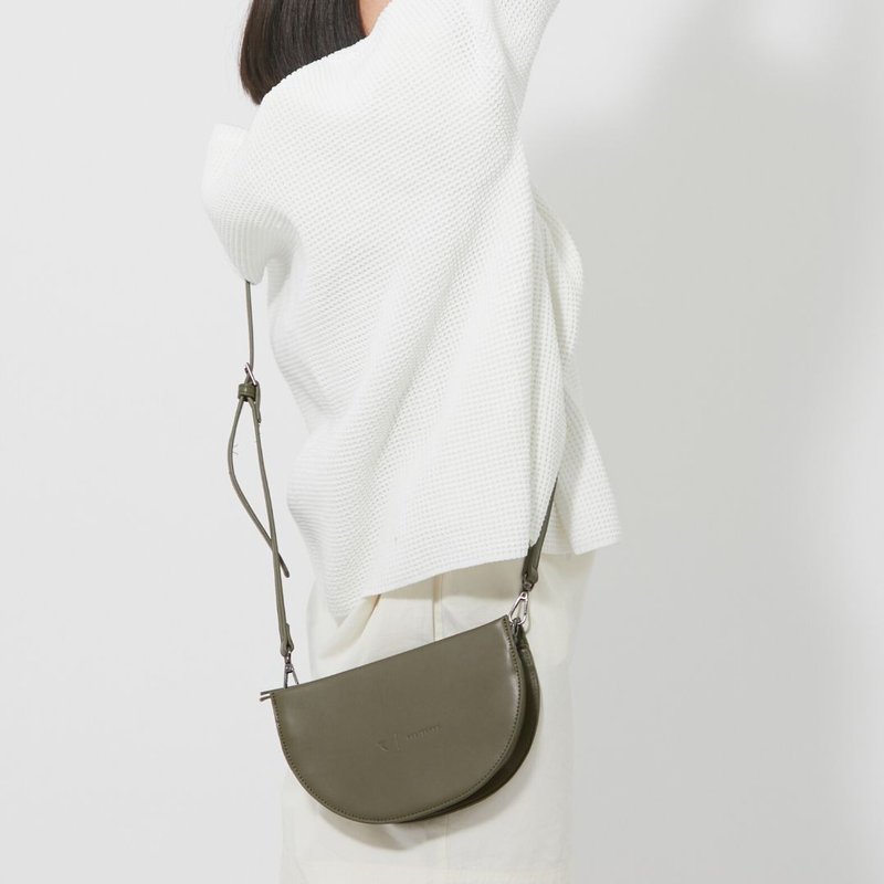 RUST BRAND / SADDLE - OLIVE - 其他 - 人造皮革 绿色