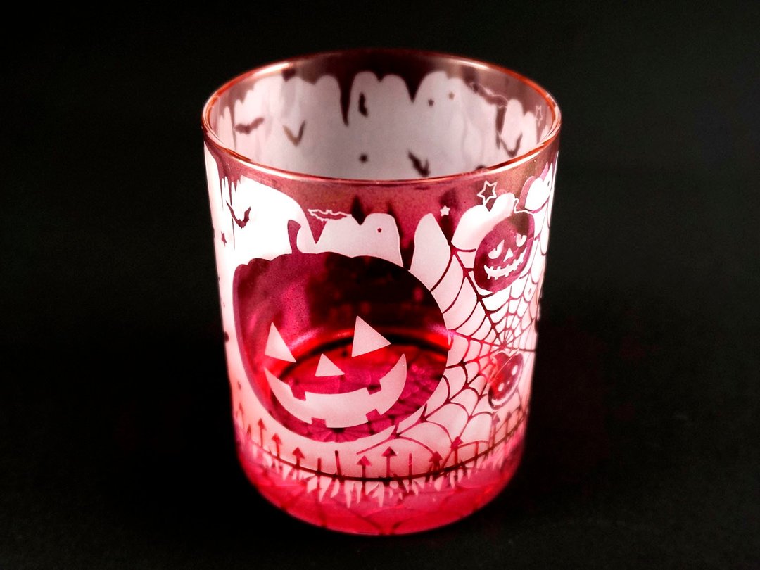 Pumpkins Parade [Red] - 茶具/茶杯 - 玻璃 红色