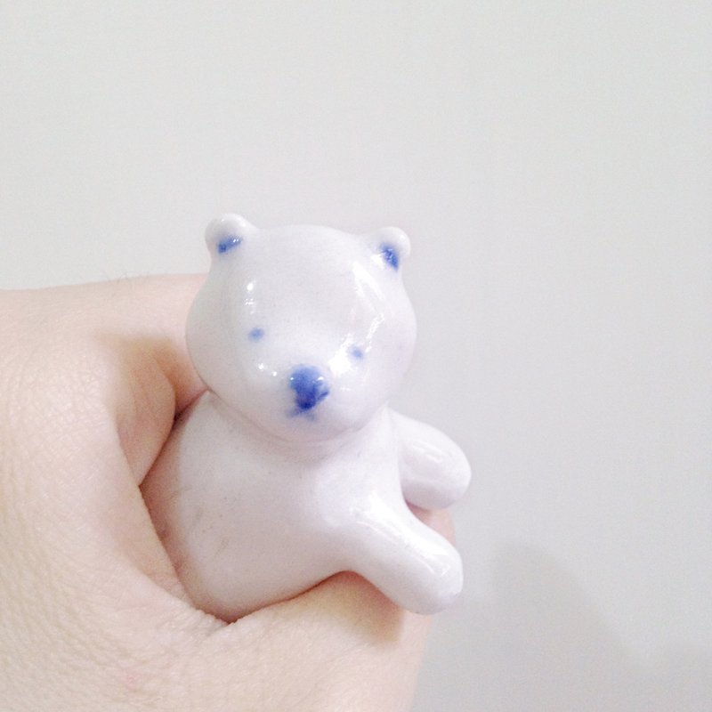 Wednesday 水族馆 | 北极熊 - 摆饰 - 瓷 白色