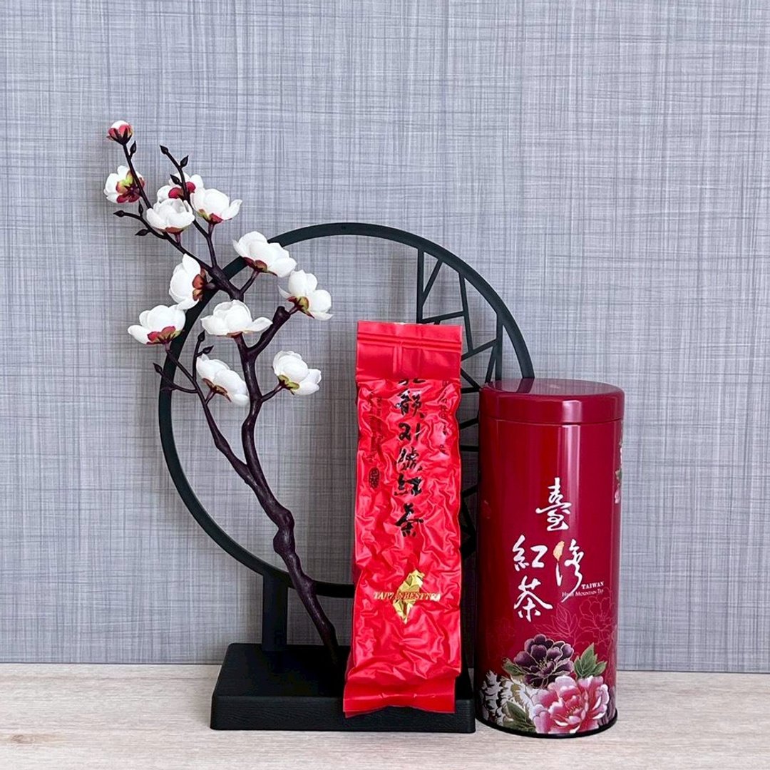 【日月潭 - 台茶 21 号】红韵红茶 l 优雅果香 l 质感罐 - 茶 - 其他材质 