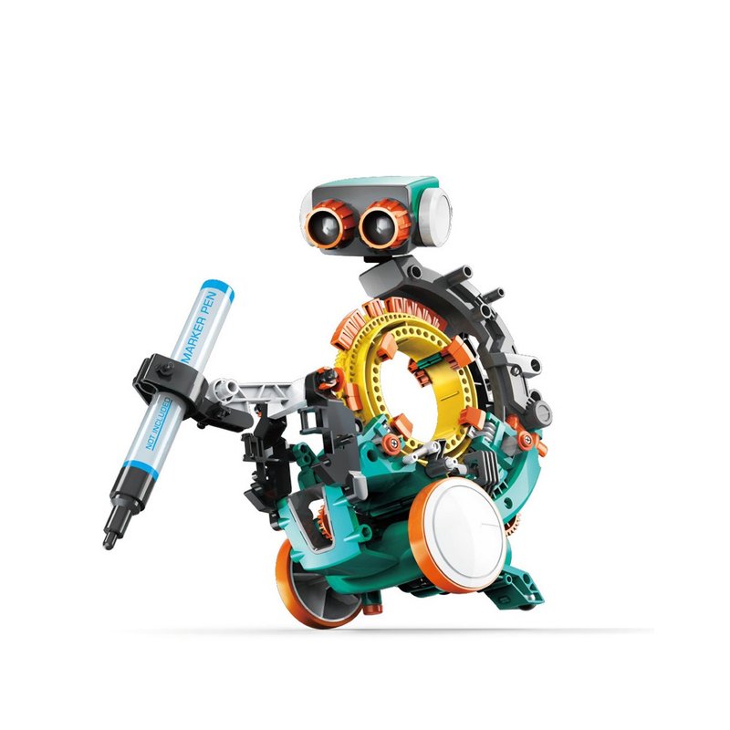 【科学玩具】Pro'sKit 宝工 五合一机械编程机器人 GE-895 - 玩具/玩偶 - 塑料 多色