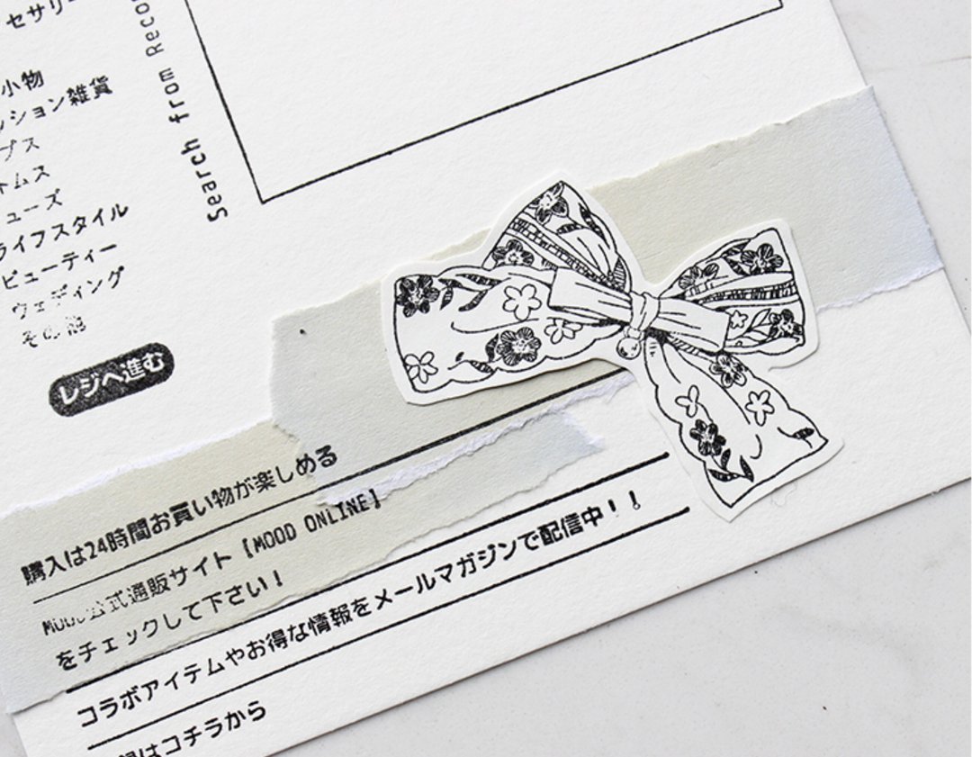 布艺结语三 木製手帳印章 - 印章/印台 - 其他材质 透明
