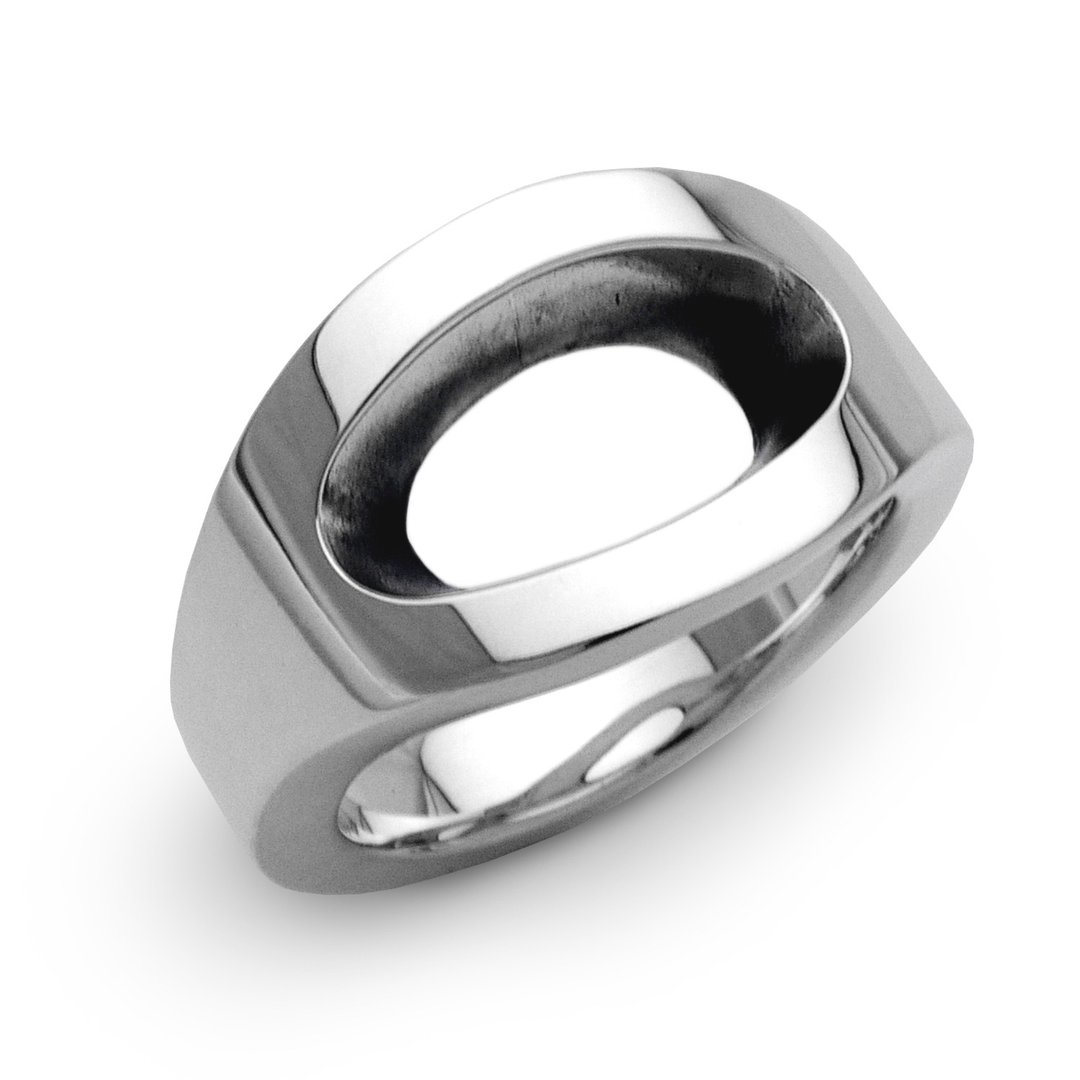 925 silver ring men,simple,biker fashion,present for him,made in japan,fc70 - 戒指 - 纯银 银色