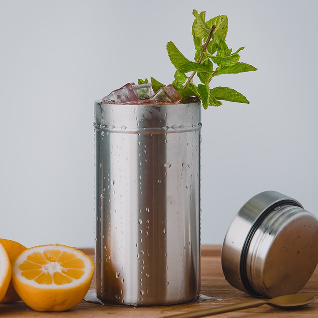 High Camp Flasks-1191 HighBall Shaker 调酒瓶 / 银色 - 酒杯/酒器 - 不锈钢 银色