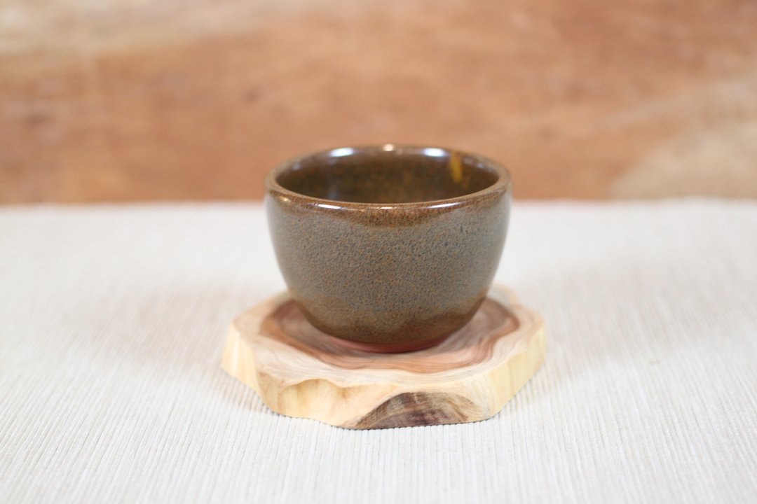 【沐春生活】天目釉 日式小茶杯 名家叶敏祥手工作品 - 茶具/茶杯 - 陶 